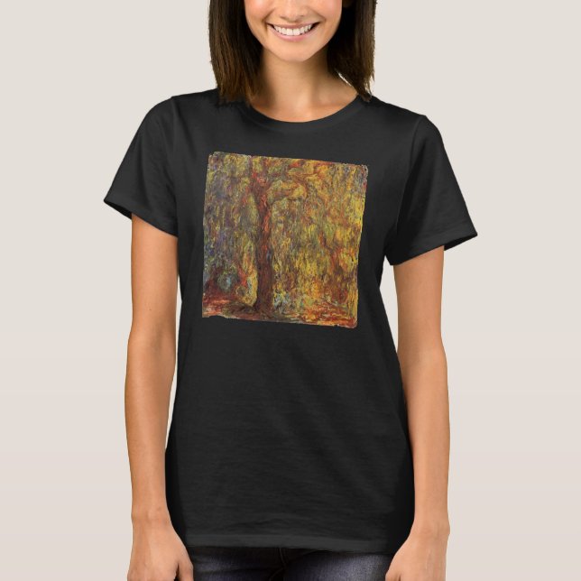 Camiseta Llovidos por Claude Monet, Bella Artes de la época (Anverso)