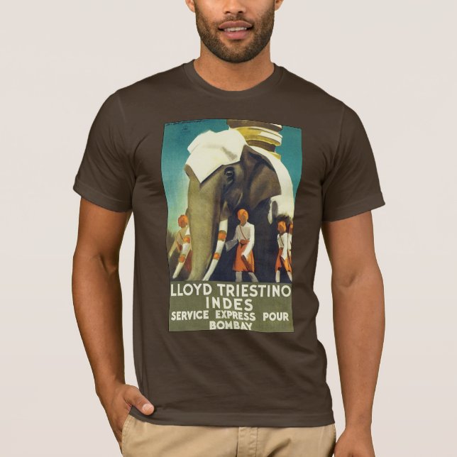 Camiseta lloyd Triestino Indes (Anverso)