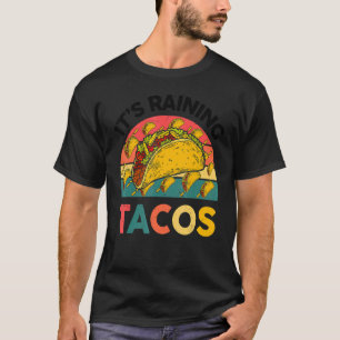 Camiseta Llueve comida mexicana para niños de Tacos