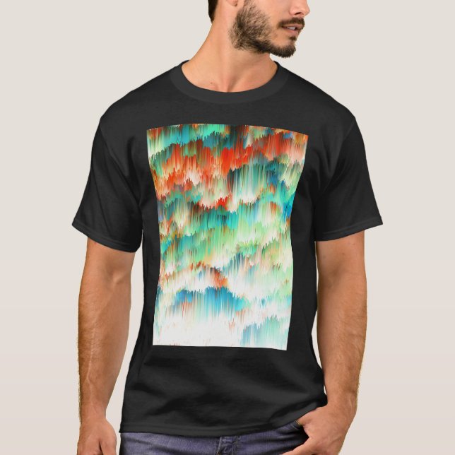Camiseta Lluvia abajo II (Anverso)