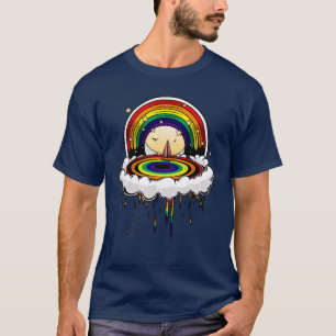 Camiseta Lluvia arcoiris