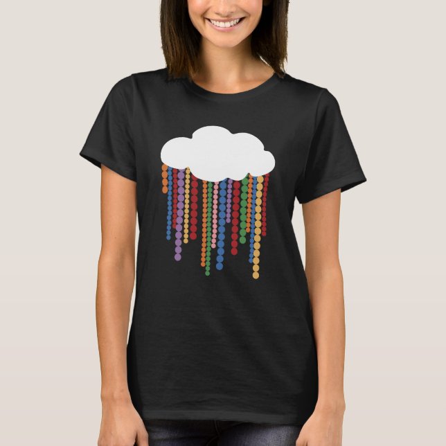 Camiseta Lluvia arcoiris (Anverso)