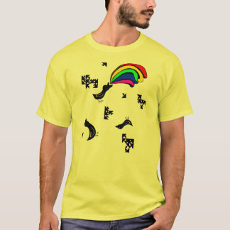 Camiseta Lluvia arcoiris