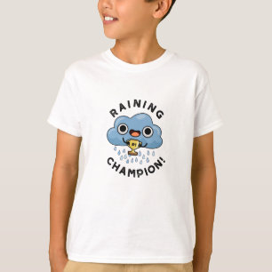Camiseta Lluvia Champ Funny Weain Cloud Pun