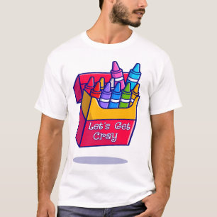 Camiseta Lluvia colorida Vamos a ponernos gritos