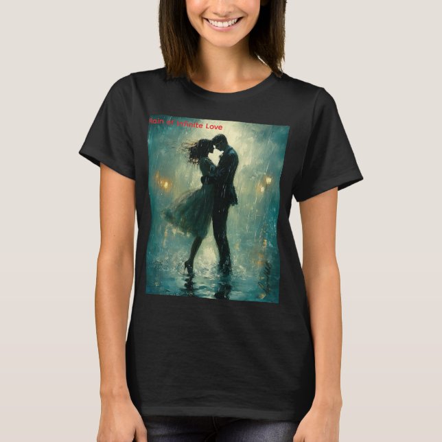 Camiseta Lluvia de amor infinito  (Anverso)