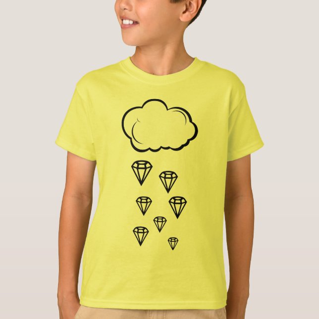 Camiseta Lluvia de diamantes (Anverso)