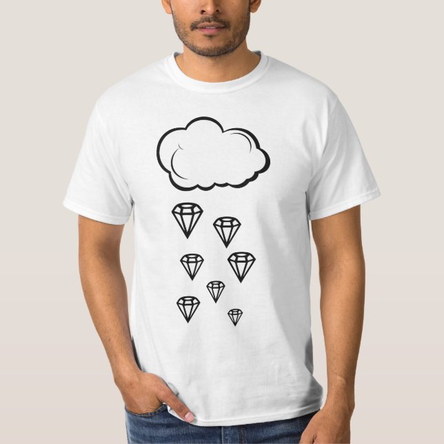 Camiseta Lluvia de diamantes (Anverso)