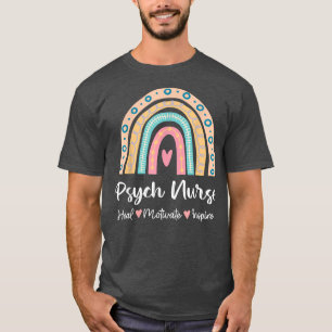 Camiseta Lluvia de enfermería psiquiátrica Enfermería de sa