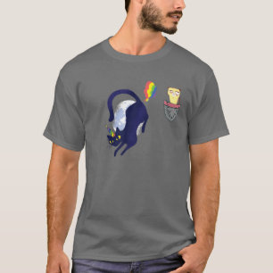 Camiseta Lluvia de maíz tropical húmedo de unicornio