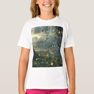 Camiseta Lluvia de monedas de oro