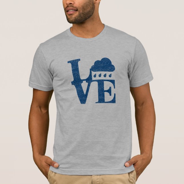 Camiseta LLUVIA del AMOR - Seattle (Anverso)