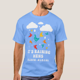 Camiseta Lluvia Hens Farm Chicken Regalos Divertidos Moda d