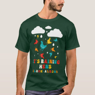 Camiseta Lluvia Hens Farm Chicken Regalos Divertidos Moda d