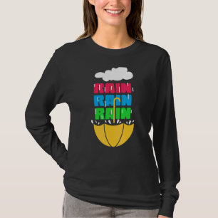 Camiseta Lluvia Lluvia Lluvia Pluviófilo Paraguas