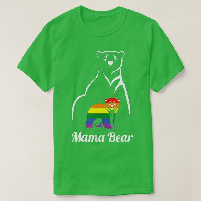 Camiseta Lluvia por la igualdad de derechos de la madre LGB (Diseño del anverso)
