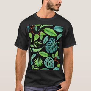 Camiseta Lluvia tropical: vegetación de selva tropical.