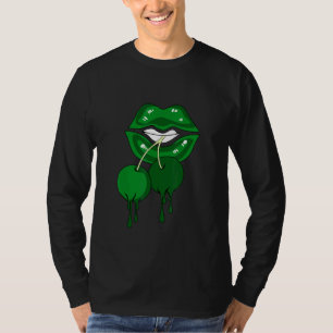 Camiseta Lluviosos Labios Rasgo Sneaker Match 3 Pine Green