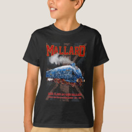 Camiseta LNER Clase A4 Locomotora Mallard bandera de la Uni