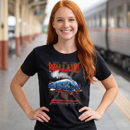Camiseta LNER Clase A4 Locomotora Mallard bandera de la Uni