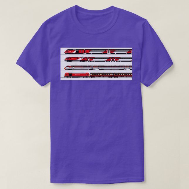 CAMISETA LNER TRAINS (Diseño del anverso)
