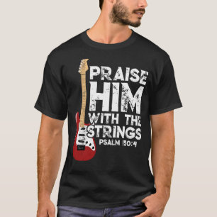 Camiseta Lo Alabamos Con La Guitarra Cristiana De Sopa