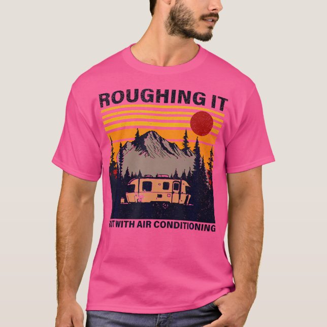 Camiseta Lo Arrojamos Pero Con Aire Acondicionado Campament (Anverso)