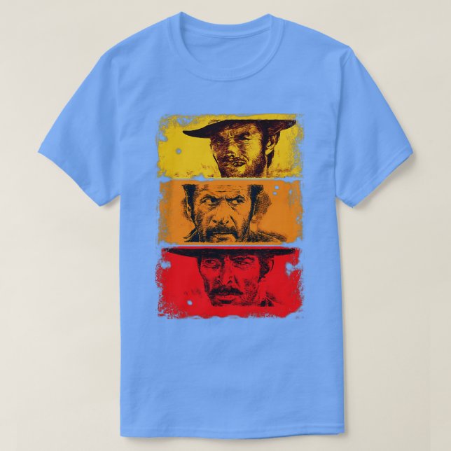 Camiseta Lo Bueno Lo Malo Lo Feo (Diseño del anverso)