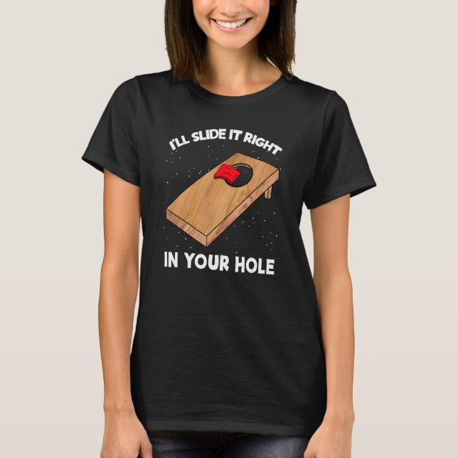 Camiseta Lo deslizaré justo en tu taladro B (Anverso)