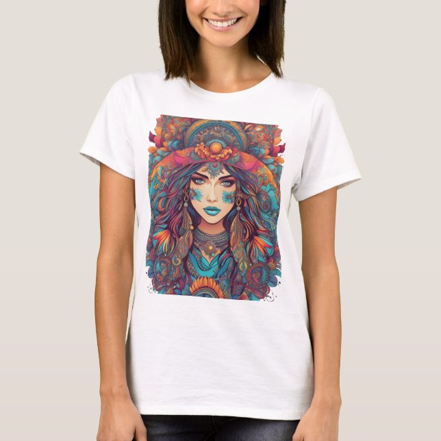 Camiseta Lo Divino Femenino (Anverso)