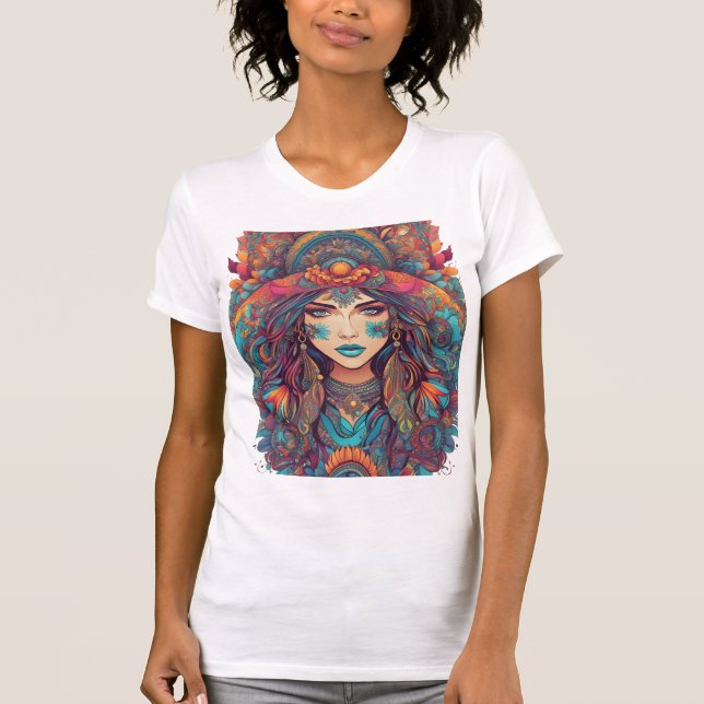 Camiseta Lo Divino Femenino (Anverso)