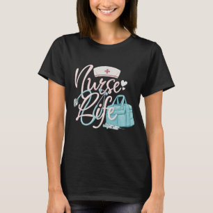 Camiseta Lo esencial de la vida de enfermería, accesorios l