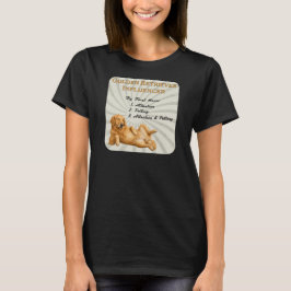 Camiseta Lo esencial para influencers de Golden Retriever