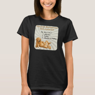 Camiseta Lo esencial para influencers de Golden Retriever