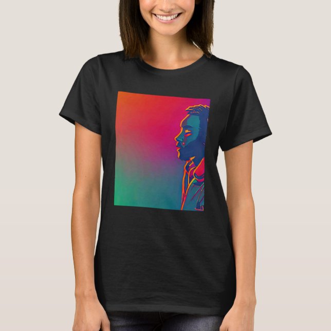 Camiseta Lo fi hip hop chillhop chill beats aesthetics  1 (Anverso)