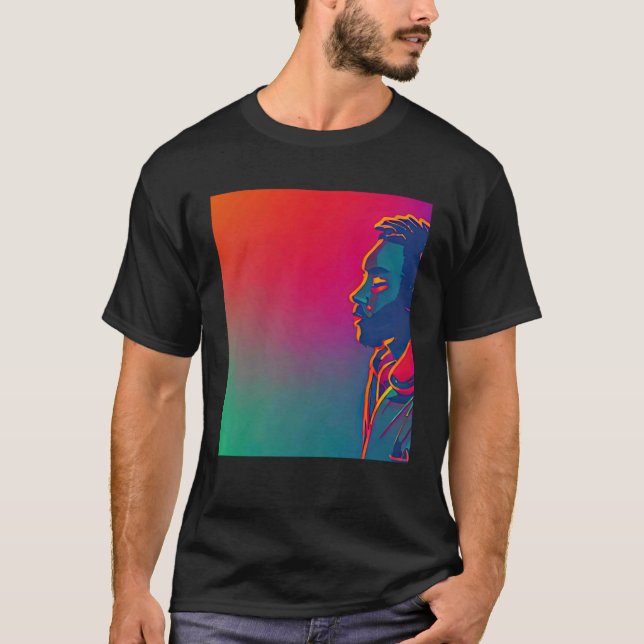 Camiseta Lo fi hip hop chillhop chill beats aesthetics  1 (Anverso)