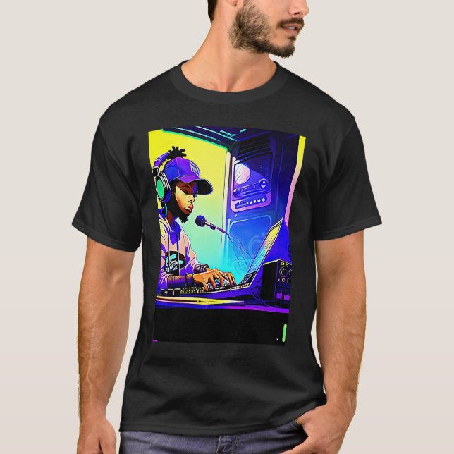 Camiseta Lo fi hip hop chillhop chill beats aesthetics  11 (Anverso)