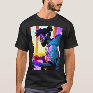 Camiseta Lo fi hip hop chillhop chill beats aesthetics 5