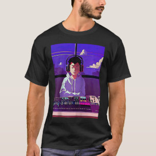 Camiseta Lo fi hip hop chillhop chill beats estética estéti