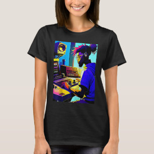 Camiseta Lo fi hip hop chillhop chill beats estética estéti