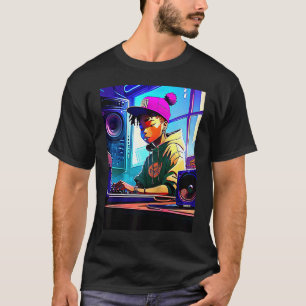 Camiseta Lo fi hip hop chillhop chill beats estética estéti