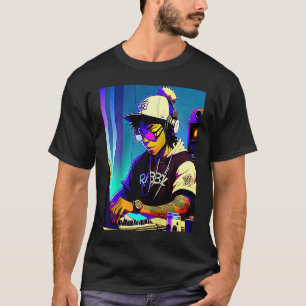 Camiseta Lo fi hip hop chillhop chill beats estética estéti