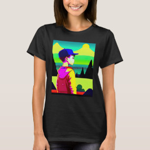 Camiseta Lo fi hip hop chillhop chill beats estética lofi