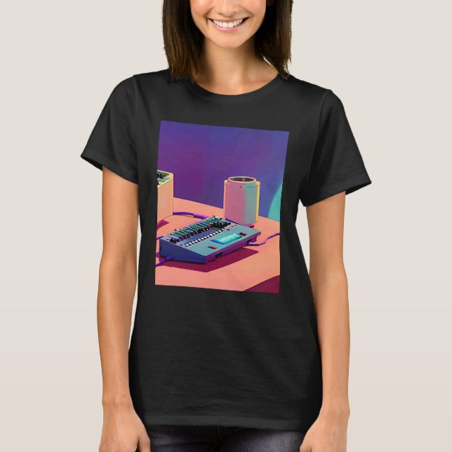 Camiseta Lo fi hip hop chillhop chill beats lofi aesthetics (Anverso)