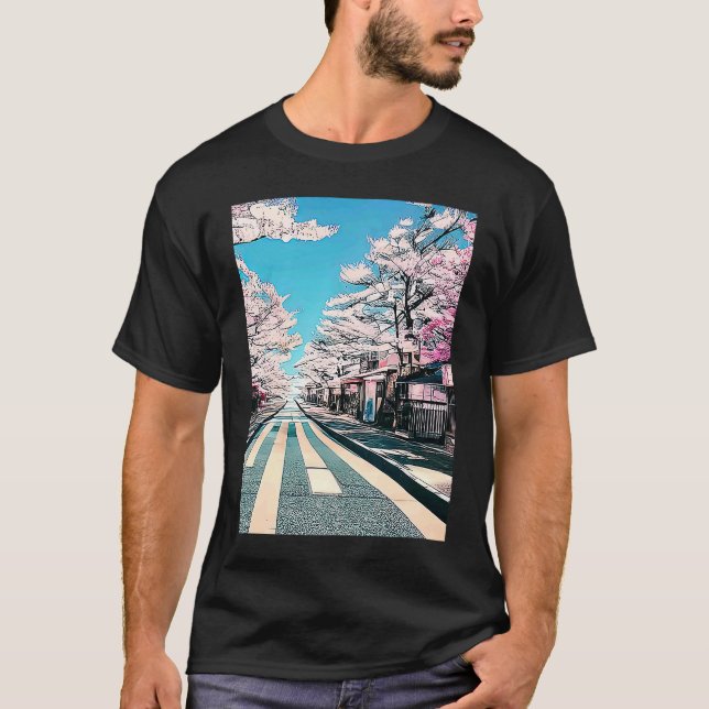 Camiseta Lo fi hip hop chillhop chill beats lofi aesthetics (Anverso)