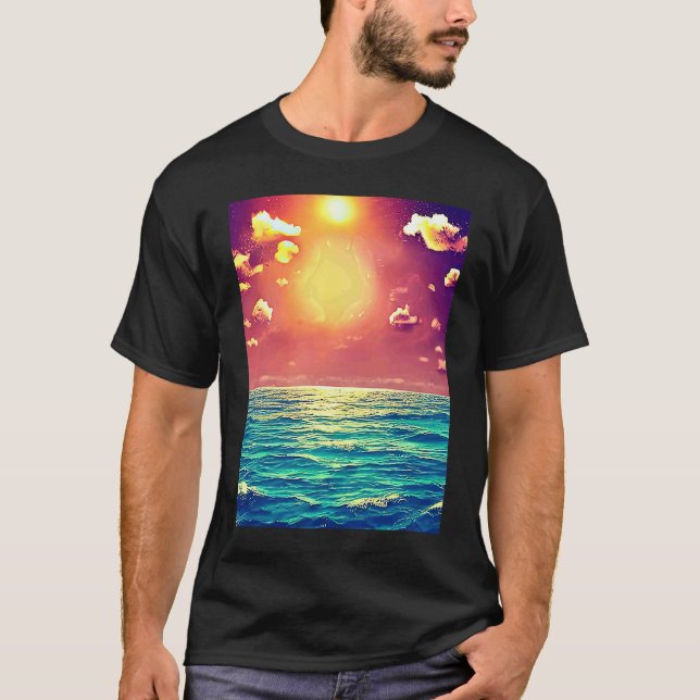 Camiseta Lo fi hip hop chillhop chill beats lofi aesthetics (Anverso)