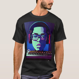 Camiseta Lo fi hip hop chillhop chill beats studio aestheti
