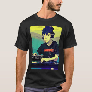 Camiseta Lo fi hip hop chillhop chill beats studio aestheti