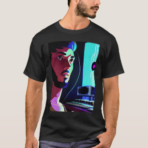 Camiseta Lo fi hip hop chillhop chill beats studio aestheti