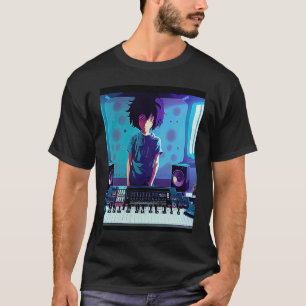 Camiseta Lo fi hip hop chillhop chill beats studio aestheti